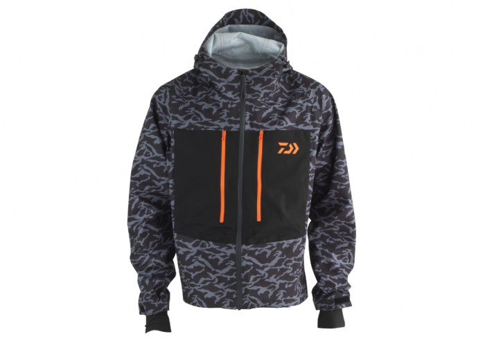 Jacheta impermeabila Daiwa D-VEC Wading grey camo [2]