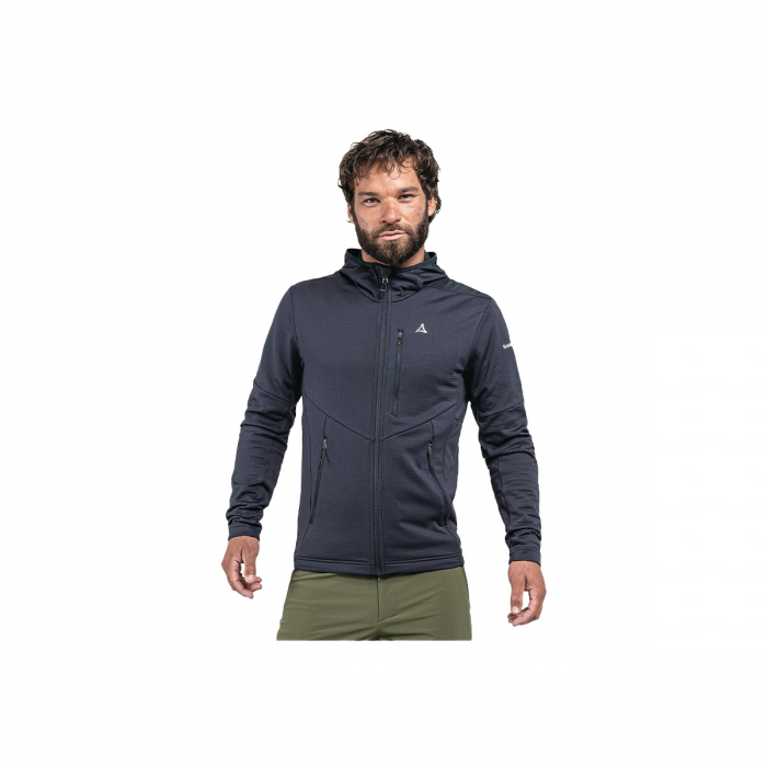 Jacheta fleece barbati Schoffel Hydalen hoody navy blazer [3]