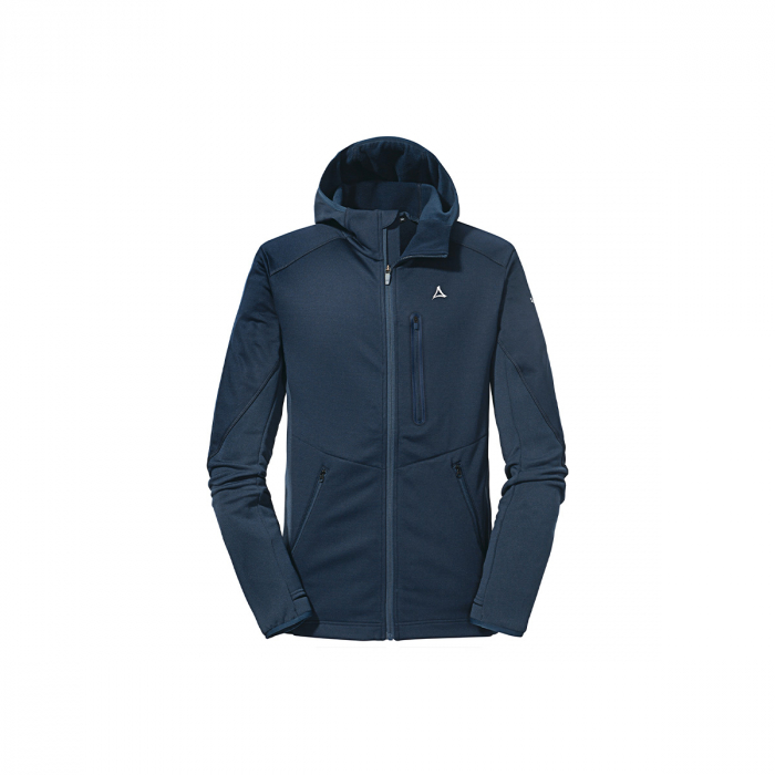 Jacheta fleece barbati Schoffel Lodron hoody navy blazer [1]
