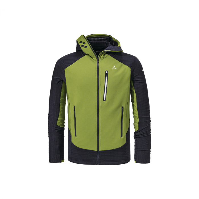 Jacheta fleece barbati Schoffel Rotbach hoody calla green [1]