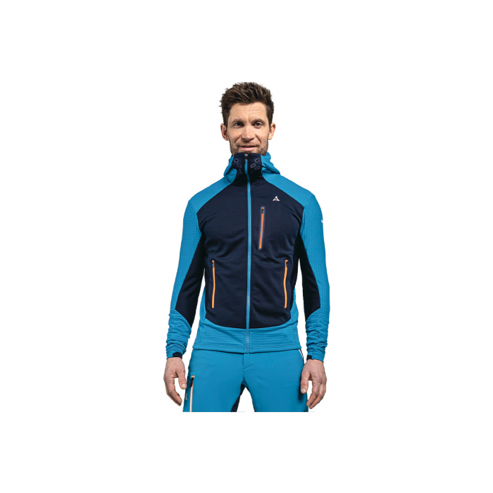 Jacheta fleece barbati Schoffel Rotbach hoody directoire blue [3]