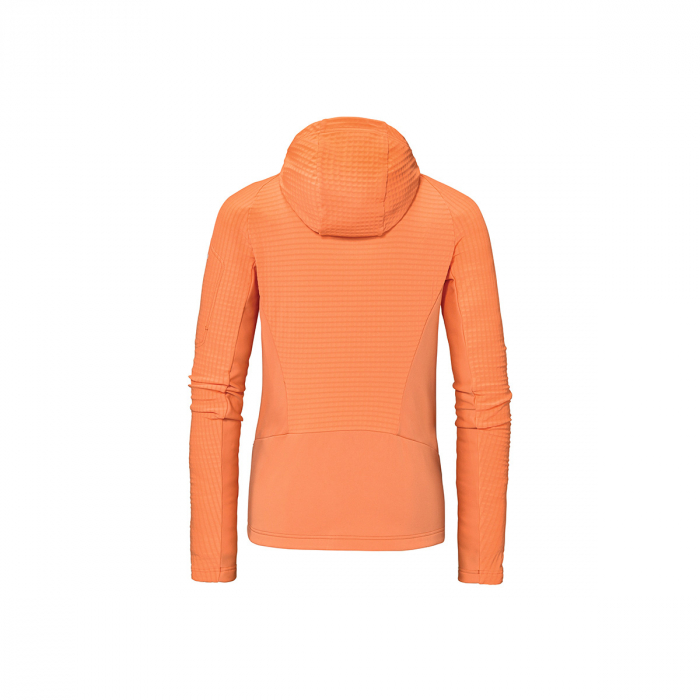 Jacheta fleece dama Shoffel Rotbach hoody melon [2]