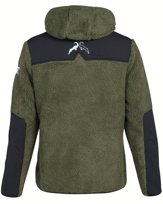 Jacheta fleece Verney Carron Sherpa Grizzly kaki [2]