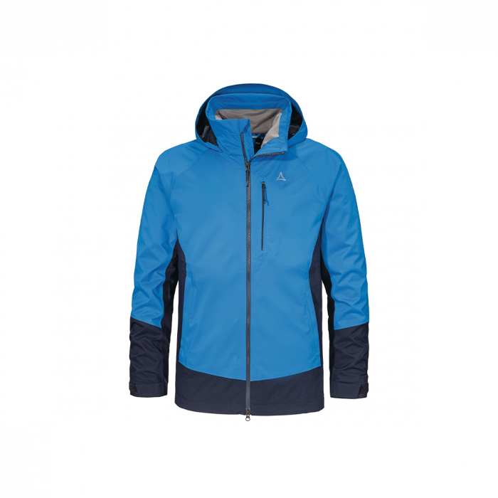 Jacheta impermeabila barbati Schoffel Stanzach zip in directorial blue [1]