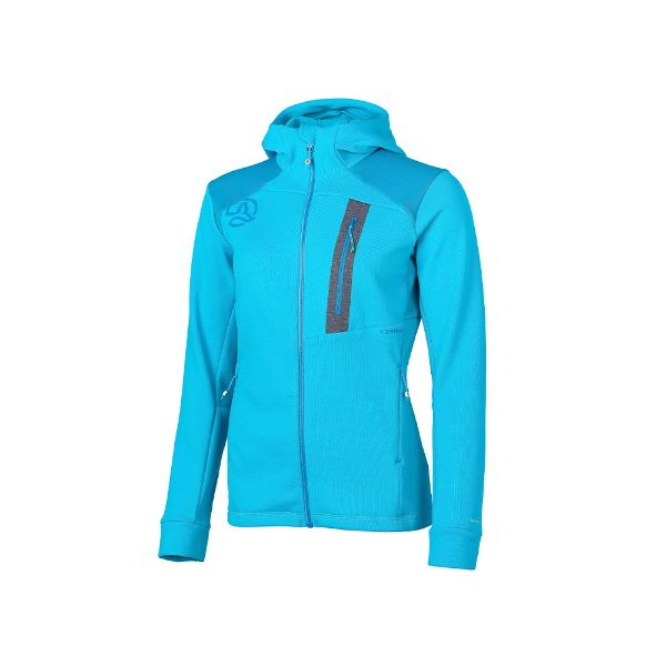 Jacheta dama Ternua Karasan hood fresh ocean [1]