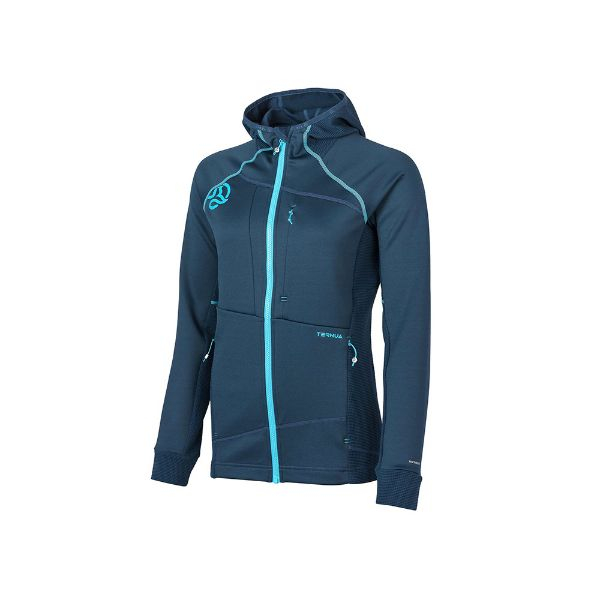 Bluza femei Ternua Sakketa 2.0 hood dark teal [1]