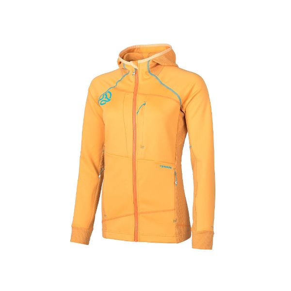 Bluza femei Ternua Sakketa 2.0 hood fresh mandarin [1]