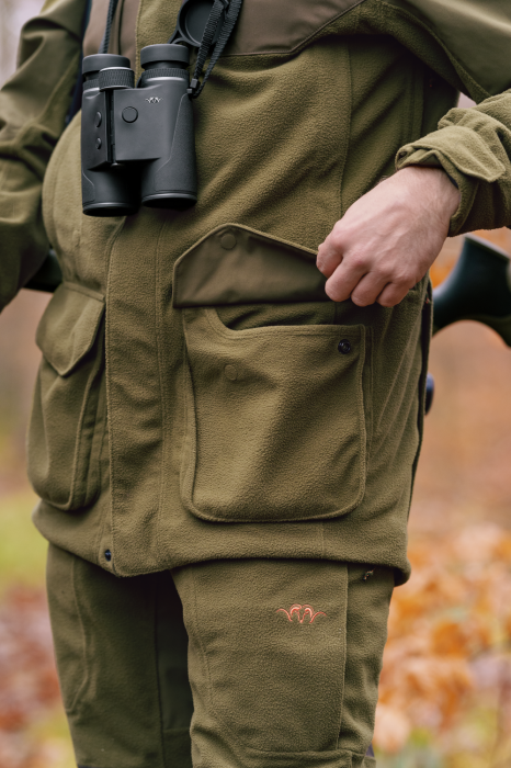 Jacheta impermeabila barbati Blaser Silence 2L dark olive - dark brown [3]