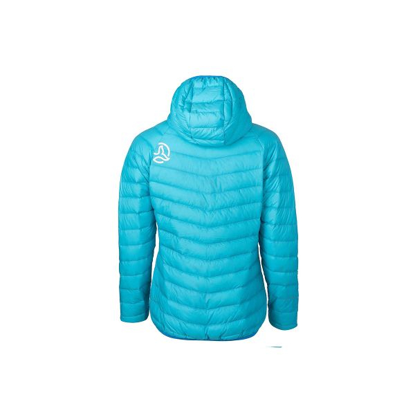 Jacheta puf dama Ternua Vilma hood fresh ocean [2]