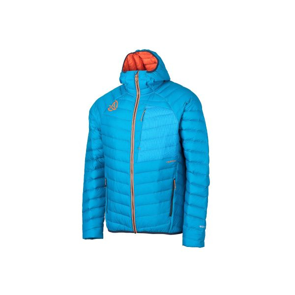 Jacheta puf barbati Ternua Vilman hood down nautical blue [1]