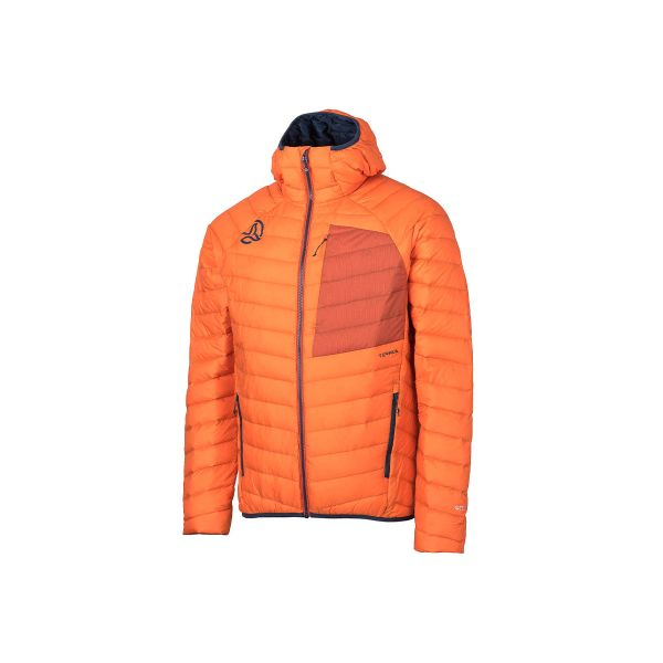 Jacheta puf barbati Ternua Vilman hood down nectarine [1]