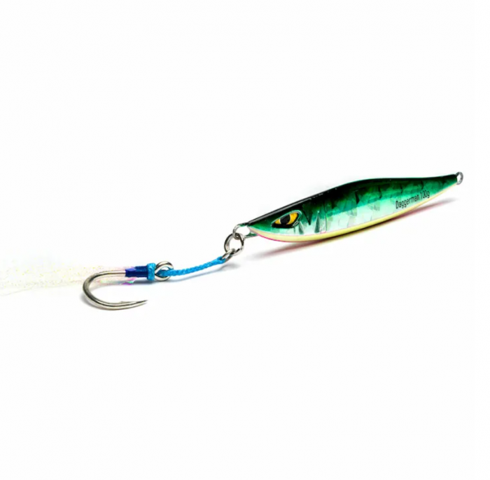 PILKER MUSTAD DAGGERMAN GREEN MACKEREL 100G / 20MM [2]