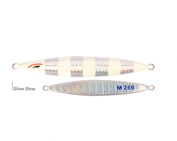 Pilker Mustad Mirotic slow silver glow 80 g, 8 cm [1]