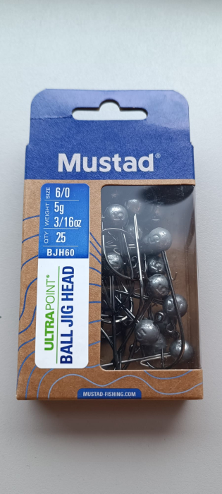 JIG MUSTAD NR. 6/0, 5 GRAME, 25 BUC / PLIC [2]