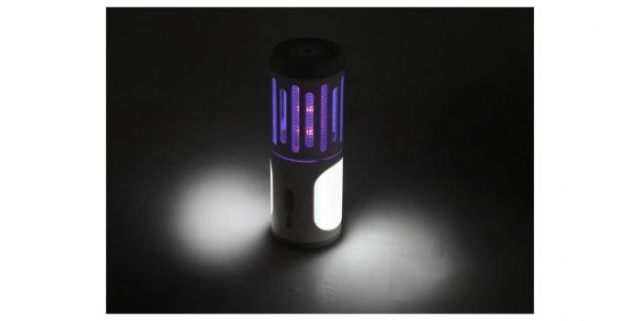 Lampa LED reincarcabila cu aparat anti-insecte cu UV Cattara Cosmic [7]