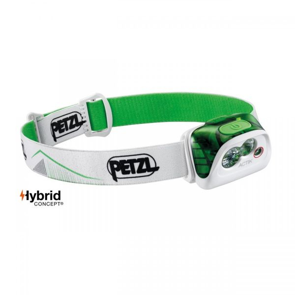 Lanterna frontala Petzl Actik core verde alb [1]