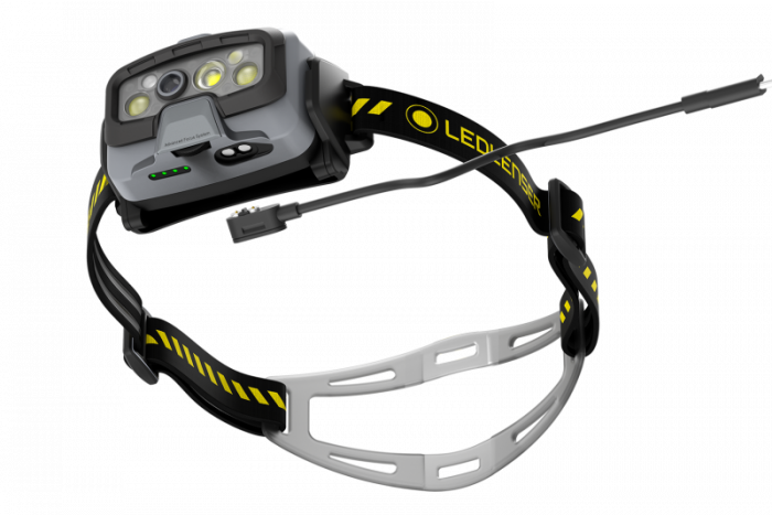 LANTERNA FRONTALA LED LENSER HF8R WORK 1600 LUMENI, REINCARCABILA [3]