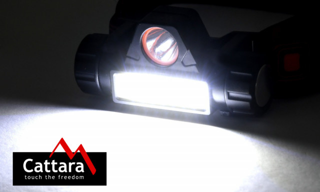 Lanterna frontala reincarcabila 120 lm Cattara [7]