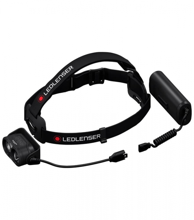 LANTERNA FRONTALA LED LENSER H19R CORE BLACK, 3500 LUMENI, REINCARCABILA [7]