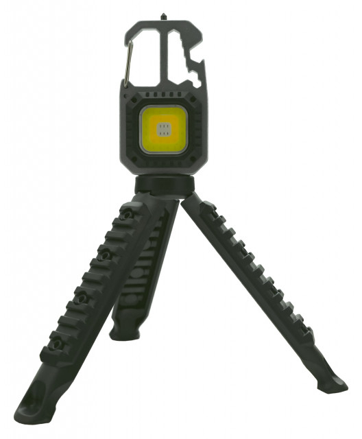 Lanterna multifunctionala LED 600 lm Cob cu tripod pliabil Cattara [2]