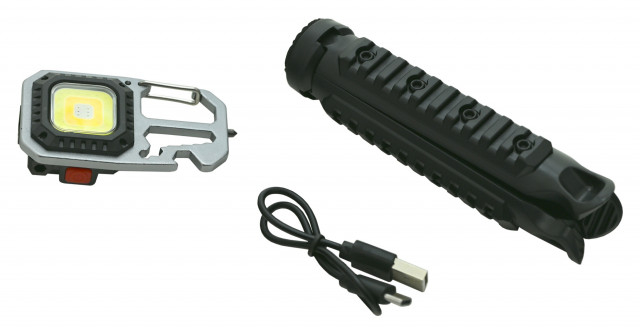 Lanterna multifunctionala LED 600 lm Cob cu tripod pliabil Cattara [3]