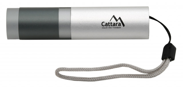 Lanterna reincarcabila LED 120 lm Zoom Silver Cattara [3]