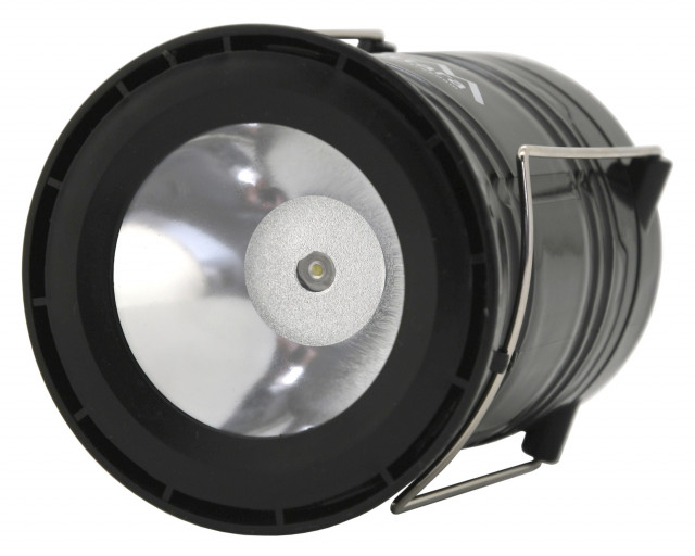 Lanterna retractabila Cattara LED 60 lumeni, reincarcabila, cu panou solar si powerbank [6]