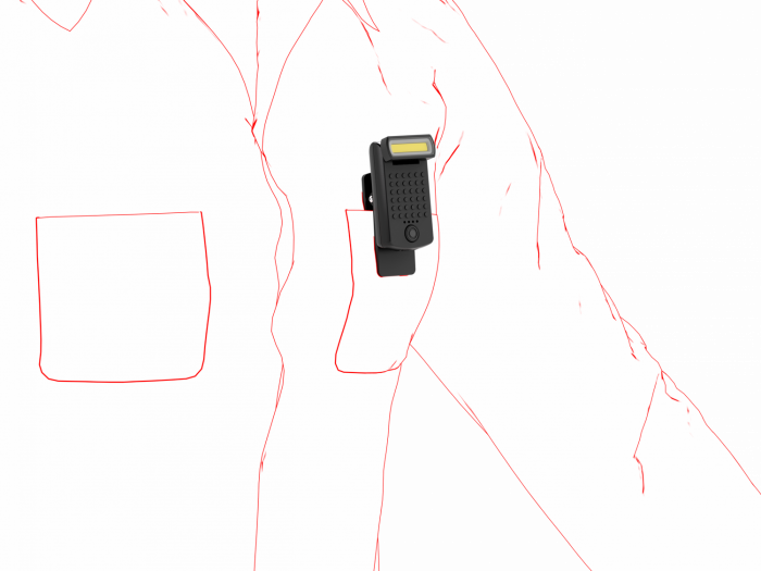 LANTERNA LED LENSER W1R WORK BLACK, 220 LUMENI, USB [8]