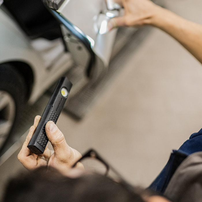 LANTERNA LED LENSER W4R WORK BLACK, 220 LUMENI, USB [9]