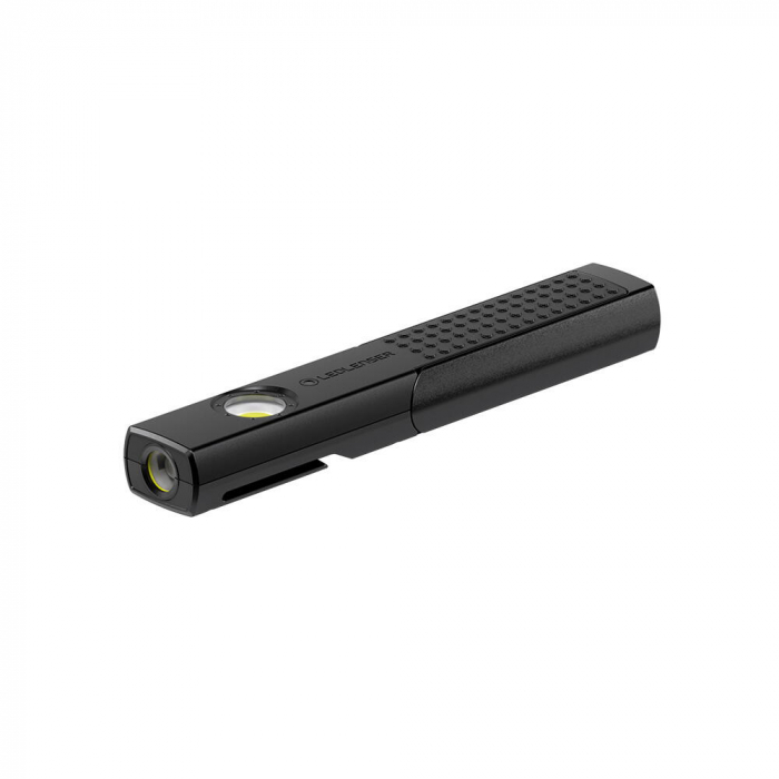 LANTERNA LED LENSER W4R WORK BLACK, 220 LUMENI, USB [1]