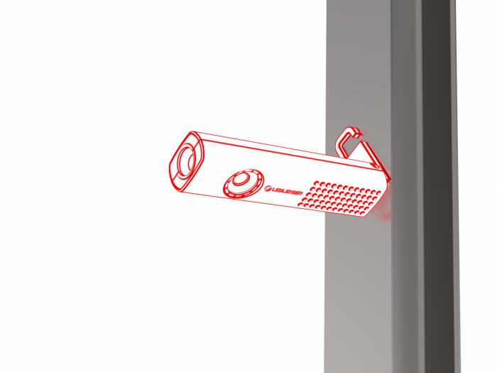 LANTERNA LED LENSER W5R WORK BLACK, 600 LUMENI, USB [6]