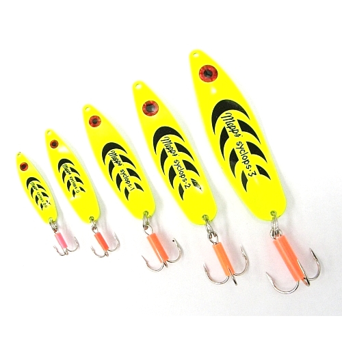 OSCILANTA MEPPS SYCLOPS FLUO, NR 3, 26 GRAME [1]