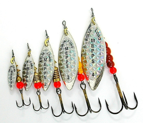 ROTATIVA MEPPS LONGRAIBOW SILVER, NR 2, 7 GRAME [1]