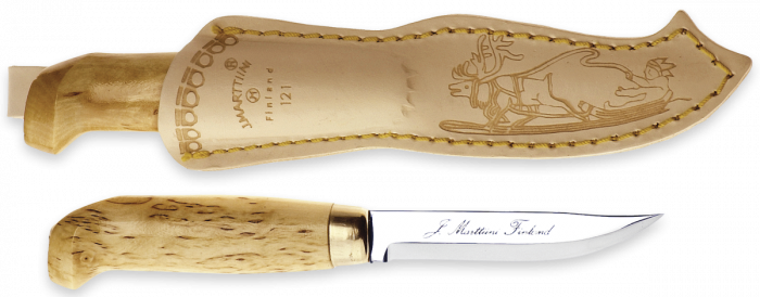 CUTIT MARTTIINI LYNX 121, TEACA PIELE, LAMA 90 MM [1]