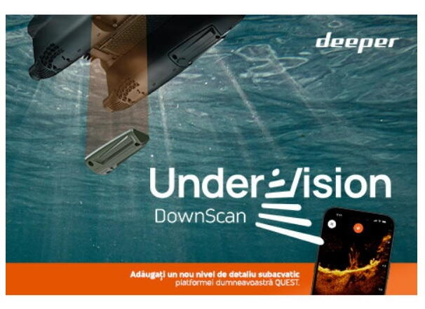 Modul Downscan undervision pentru navomodel de nadire Deeper Quest [5]