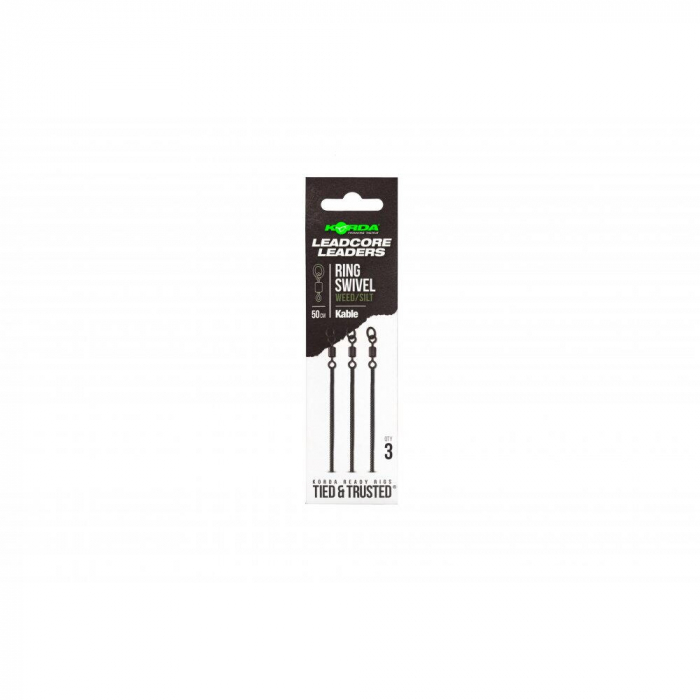 MONTURA KORDA KABLE RING SWIVEL 50CM WEED [2]