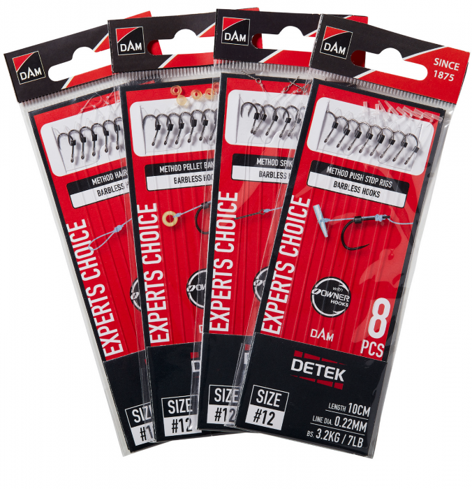 MONTURA DAM DETEK METHOD PELLET BL NR.8/028MM/10CM/8BUC/PLIC [2]