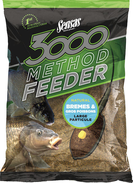 NADA SENSAS 3000 METHOD BREAM BIG FISH, 1 KG [1]