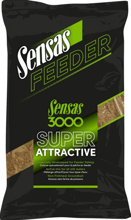 NADA SENSAS FEEDER 3000 SUPER ATTRACTIVE, 1 KG [1]