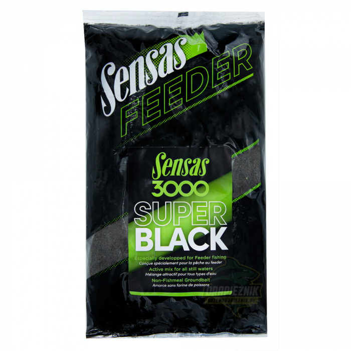 NADA SENSAS FEEDER 3000 SUPER BLACK, 1 KG [1]