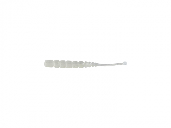 GRUB MUSTAD AJI BALL TAIL 5 CM CLEAR LUMIN. S.GLITTER 12 BUC / PLIC [1]