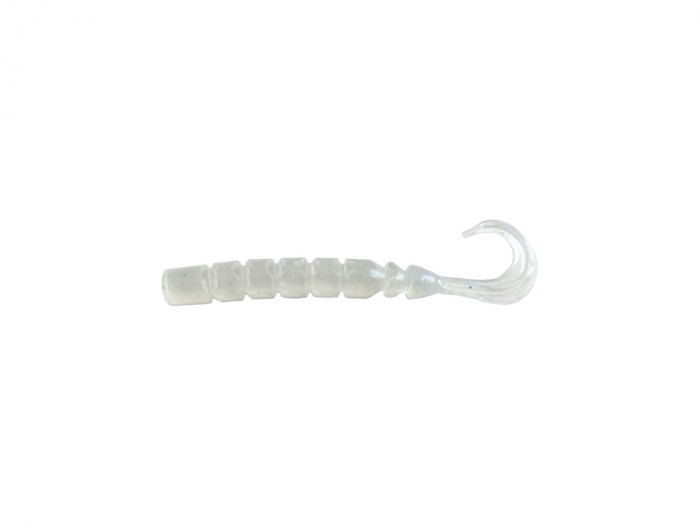 GRUB MUSTAD AJI FINESSE MICRO 6,4 CM CLEAR LUMIN. S.GLITTER 12 BUC / PLIC [1]