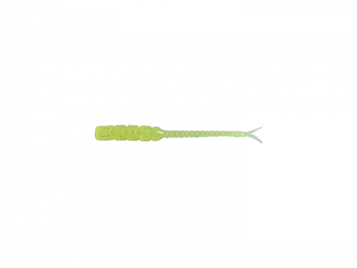 GRUB MUSTAD AJI MICRO BACHI 5 CM CLEAR CHARTREUSE 12 BUC / PLIC [1]
