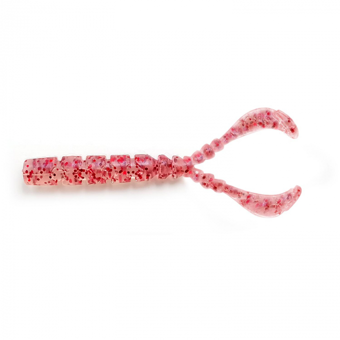 GRUB MUSTAD AJI MICRO CHIKI 4,3 CM CLEAR RED GLITTER, 12 BUC / PLIC [1]