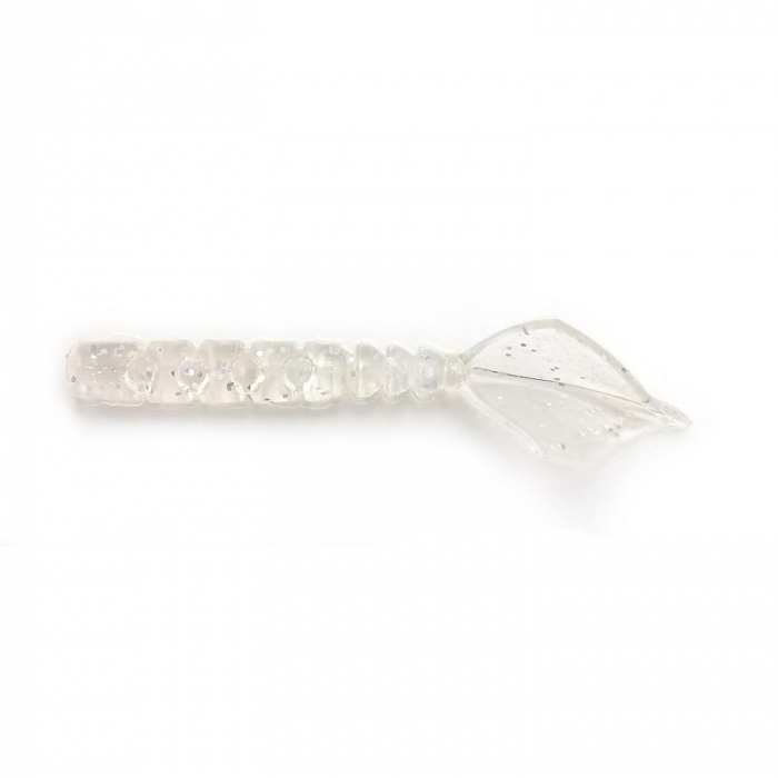 GRUB MUSTAD AJI MICRO HILA 4,3 CM CLEAR SILVER GLITTER, 12 BUC / PLIC [1]