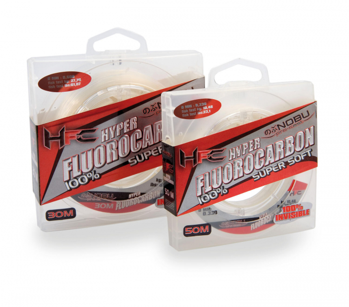 FIR FLUOROCARBON LINEAEFFE NOBU HFC SUPER SOFT, TRANSPARENT 0,700MM/ KG 30M [2]