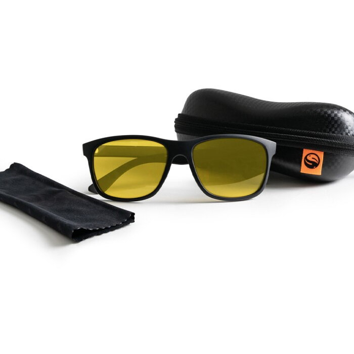 Ochelari de soare polarizati Guru Low Light, lentila galbena, toc inclus [2]