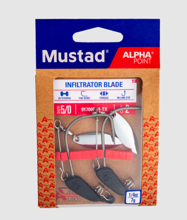 Carlige offset Mustad Infiltrator Blade lestate [1]