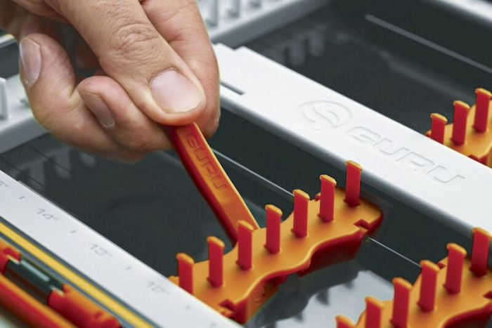 ORGANIZATOR SPARE PEG PT. CUTIE AJUSTABILA, ORANGE [2]