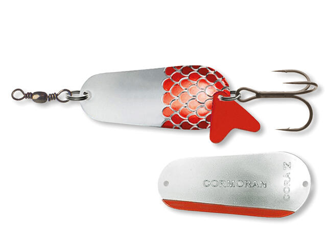 OSCILANTA CORMORAN CORA-Z 50MM/16G SILVER/RED SC. [1]